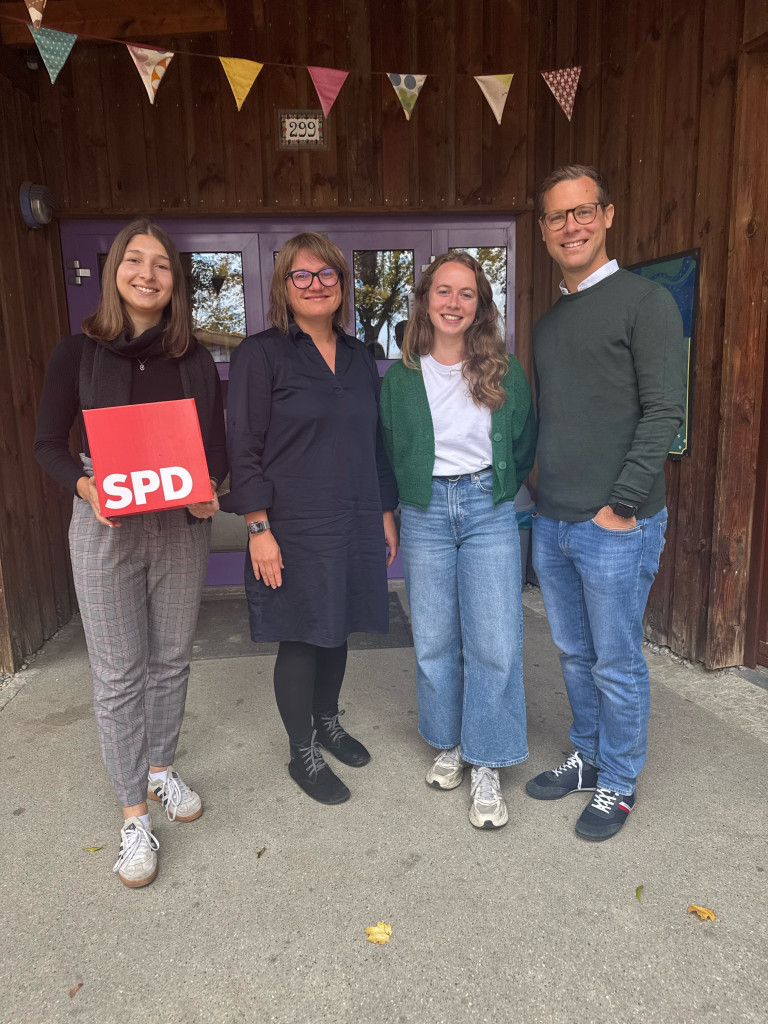 SPD-Frauen - Anna, Bettina, Carolina, Frederik